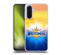 Head Case Designs sous Licence Officielle WWE Raies Solaires Wrestlemania 33 Coque en Gel [Protection de Qualité Militaire] Compatible avec Samsung Galaxy A36 5G