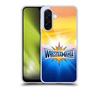Head Case Designs sous Licence Officielle WWE Raies Solaires Wrestlemania 33 Coque en Gel [Protection de Qualité Militaire] Compatible avec Samsung Galaxy A26 5G
