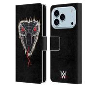 Head Case Designs sous Licence Officielle WWE Randy Orton Apex Predator Superstars 7 Étui Portefeuille en Cuir Compatible avec Apple iPhone 17 Pro