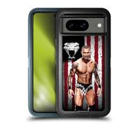 Head Case Designs sous Licence Officielle WWE Randy Orton Drapeau D'Américain Superstars Étui Antichoc Ultra-Blindé Compatible avec Google Pixel 8
