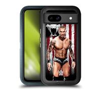 Head Case Designs sous Licence Officielle WWE Randy Orton Drapeau D'Américain Superstars Étui Antichoc Ultra-Blindé Compatible avec Google Pixel 8a