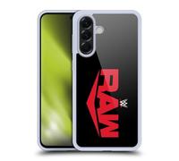 Head Case Designs sous Licence Officielle WWE Raw Logo du Programme Télévisé Coque en Gel [Protection de Qualité Militaire] Compatible avec Samsung Galaxy A56 5G