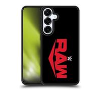 Head Case Designs sous Licence Officielle WWE Raw Logo du Programme Télévisé Coque en Gel renforcée [Protection de Qualité Militaire] Compatible avec Samsung Galaxy S25+