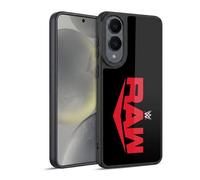 Head Case Designs sous Licence Officielle WWE Raw Logo du Programme Télévisé Coque en Gel renforcée [Protection de Qualité Militaire] Compatible avec Samsung Galaxy S25 Edge