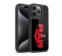 Head Case Designs sous Licence Officielle WWE Raw Logo du Programme Télévisé Coque en Gel renforcée [Protection de Qualité Militaire] Compatible avec Apple iPhone 15 Pro