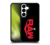 Head Case Designs sous Licence Officielle WWE Raw Logo du Programme Télévisé Coque en Gel renforcée [Protection de Qualité Militaire] Compatible avec Samsung Galaxy S25