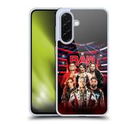 Head Case Designs sous Licence Officielle WWE Raw Superstars du Pay-per-View 2024 Coque en Gel [Protection de Qualité Militaire] Compatible avec Samsung Galaxy A36 5G