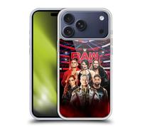 Head Case Designs sous Licence Officielle WWE Raw Superstars du Pay-per-View 2024 Coque en Gel [Protection de Qualité Militaire] Compatible avec Apple iPhone 17 Pro Max