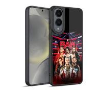 Head Case Designs sous Licence Officielle WWE Raw Superstars du Pay-per-View 2024 Coque en Gel renforcée [Protection de Qualité Militaire] Compatible avec Samsung Galaxy S25 Edge