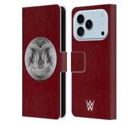 Head Case Designs sous Licence Officielle WWE Raw Tag Team Championship Titre Ceintures Étui Portefeuille en Cuir Compatible avec Apple iPhone 17 Pro