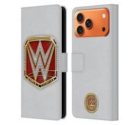 Head Case Designs sous Licence Officielle WWE RAW Women's Champion Ceintures de Titre Étui Portefeuille en Cuir Compatible avec Apple iPhone 17 Pro Max