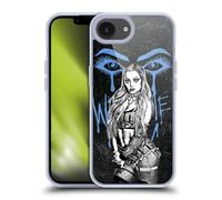 Head Case Designs sous Licence Officielle WWE Regardez Moi en Direct Liv Morgan Coque en Gel [Protection de Qualité Militaire] Compatible avec Apple iPhone 16e Et Compatible avec MagSafe