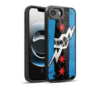 Head Case Designs sous Licence Officielle WWE Retourner CM Punk Coque en Gel renforcée [Protection de Qualité Militaire] Compatible avec Apple iPhone 16e / iPhone 17e