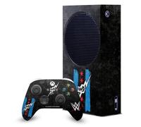 Head Case Designs Sous Licence Officielle WWE Retourner CM Punk Enveloppement De Console De Jeu Et Skins Pour Manette De Jeu Ensemble compatible avec Xbox Series S Console & Controller Bundle
