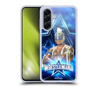 Head Case Designs sous Licence Officielle WWE Rey Mysterio Wrestlemania 38 Superstars Coque en Gel [Protection de Qualité Militaire] Compatible avec Samsung Galaxy A56 5G