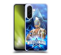 Head Case Designs sous Licence Officielle WWE Rey Mysterio Wrestlemania 38 Superstars Coque en Gel [Protection de Qualité Militaire] Compatible avec Samsung Galaxy A26 5G