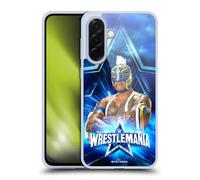 Head Case Designs sous Licence Officielle WWE Rey Mysterio Wrestlemania 38 Superstars Coque en Gel [Protection de Qualité Militaire] Compatible avec Samsung Galaxy A36 5G
