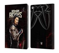 Head Case Designs sous Licence Officielle WWE Roman Reigns Superstars Étui Portefeuille en Cuir Compatible avec Apple iPad 10.2 2019/2020/2021