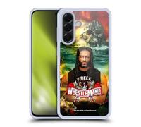 Head Case Designs sous Licence Officielle WWE Roman Reigns Wrestlemania 37 Superstars Coque en Gel [Protection de Qualité Militaire] Compatible avec Samsung Galaxy A56 5G