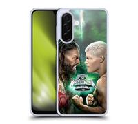 Head Case Designs sous Licence Officielle WWE Roman Vs Cody Wrestlemania 40 Coque en Gel [Protection de Qualité Militaire] Compatible avec Samsung Galaxy A26 5G