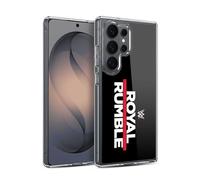 Head Case Designs sous Licence Officielle WWE Royal Rumble Logo du Programme Télévisé Coque en Gel [Protection de Qualité Militaire] Compatible avec Samsung Galaxy S26 Ultra