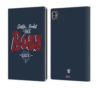 Head Case Designs sous Licence Officielle WWE Sasha Banks The Boss Superstars 9 Étui Portefeuille en Cuir Compatible avec Apple iPad Pro 11 M4 2024