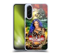 Head Case Designs sous Licence Officielle WWE Sasha Banks Wrestlemania 37 Superstars Coque en Gel [Protection de Qualité Militaire] Compatible avec Samsung Galaxy A36 5G