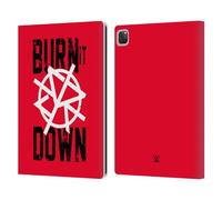Head Case Designs sous Licence Officielle WWE Seth Rollins Burn It Down Superstars 8 Étui Portefeuille en Cuir Compatible avec Apple iPad Pro 13 M4 2024