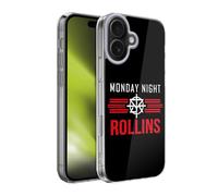 Head Case Designs sous Licence Officielle WWE Seth Rollins Monday Night Superstars 7 Coque en Gel [Protection de Qualité Militaire] Compatible avec Apple iPhone 17