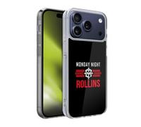 Head Case Designs sous Licence Officielle WWE Seth Rollins Monday Night Superstars 7 Coque en Gel [Protection de Qualité Militaire] Compatible avec Apple iPhone 17 Pro