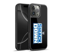 Head Case Designs sous Licence Officielle WWE Smack Down Logo du Programme Télévisé Coque en Gel renforcée [Protection de Qualité Militaire] Compatible avec Apple iPhone 16 Pro Max