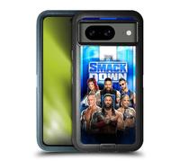 Head Case Designs sous Licence Officielle WWE Smackdown! Superstars du Pay-per-View 2024 Étui Antichoc Ultra-Blindé Compatible avec Google Pixel 8