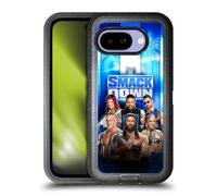 Head Case Designs sous Licence Officielle WWE Smackdown! Superstars du Pay-per-View 2024 Étui Antichoc Ultra-Blindé Compatible avec Google Pixel 9A