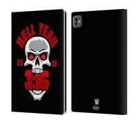 Head Case Designs sous Licence Officielle WWE Stone Cold Hell Yeah Superstars 5 Étui Portefeuille en Cuir Compatible avec Apple iPad Pro 11 M4 2024