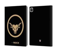 Head Case Designs sous Licence Officielle WWE Taureau De Brahma d'or The Rock Étui Portefeuille en Cuir Compatible avec Apple iPad Pro 13 M4 2024