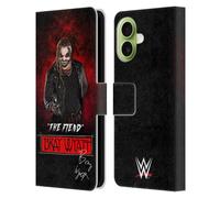 Head Case Designs sous Licence Officielle WWE The Fiend Bray Wyatt Étui Portefeuille en Cuir Compatible avec Apple iPhone 17