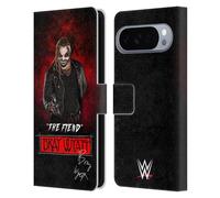 Head Case Designs sous Licence Officielle WWE The Fiend Bray Wyatt Étui Portefeuille en Cuir Compatible avec Google Pixel 10 Pro XL