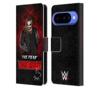 Head Case Designs sous Licence Officielle WWE The Fiend Bray Wyatt Étui Portefeuille en Cuir Compatible avec Google Pixel 10