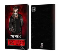Head Case Designs sous Licence Officielle WWE The Fiend Bray Wyatt Étui Portefeuille en Cuir Compatible avec Apple iPad Pro 11 M4 2024