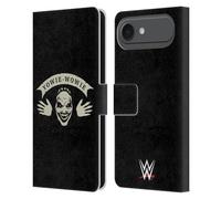 Head Case Designs sous Licence Officielle WWE The Fiend Yowie Wowie Bray Wyatt Étui Portefeuille en Cuir Compatible avec Apple iPhone 17 Air