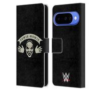 Head Case Designs sous Licence Officielle WWE The Fiend Yowie Wowie Bray Wyatt Étui Portefeuille en Cuir Compatible avec Google Pixel 10