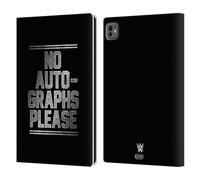 Head Case Designs sous Licence Officielle WWE The Miz No Autographs Please Superstars 6 Étui Portefeuille en Cuir Compatible avec Apple iPad Pro 11 M4 2024