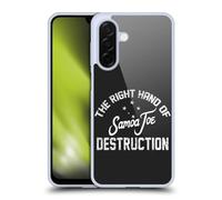 Head Case Designs sous Licence Officielle WWE The Right Hand of Destruction Samoa Joe Coque en Gel [Protection de Qualité Militaire] Compatible avec Samsung Galaxy A26 5G