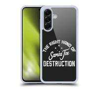 Head Case Designs sous Licence Officielle WWE The Right Hand of Destruction Samoa Joe Coque en Gel [Protection de Qualité Militaire] Compatible avec Samsung Galaxy A56 5G