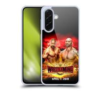 Head Case Designs sous Licence Officielle WWE Triple H Et Batista Wrestlemania 35 Coque en Gel [Protection de Qualité Militaire] Compatible avec Samsung Galaxy A36 5G