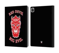 Head Case Designs sous Licence Officielle WWE Undertaker Red Devil Big Evil Superstars 8 Étui Portefeuille en Cuir Compatible avec Apple iPad Pro 13 M4 2024
