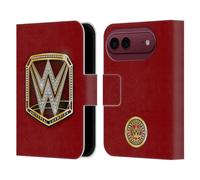 Head Case Designs sous Licence Officielle WWE Universal Champion Ceintures de Titre Étui Portefeuille en Cuir Compatible avec Apple iPhone Duo