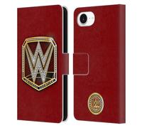 Head Case Designs sous Licence Officielle WWE Universal Champion Ceintures de Titre Étui Portefeuille en Cuir Compatible avec Apple iPhone 16e / iPhone 17e