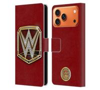 Head Case Designs sous Licence Officielle WWE Universal Champion Ceintures de Titre Étui Portefeuille en Cuir Compatible avec Apple iPhone 17 Pro Max