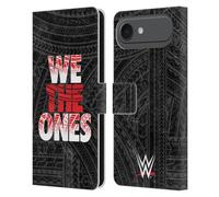 Head Case Designs sous Licence Officielle WWE We The Ones The Bloodline Étui Portefeuille en Cuir Compatible avec Apple iPhone 17 Air